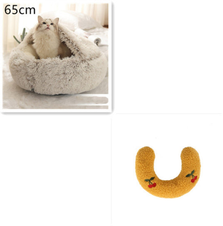 Transform Your Pet's Sleep with the Cozy Cocoon Pet Bed