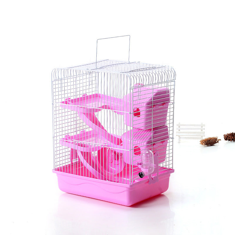 Three-storey Hamster Cage Luxury Villa: The Ultimate Home for Your Furry Friend