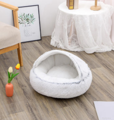 Cozy Cocoon Pet Bed Soft Comfortable Nest