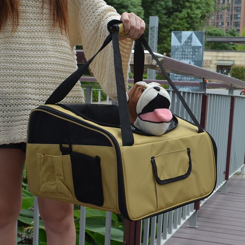 Portable Pet Diaper Backpack Large Capacity Travel Bag