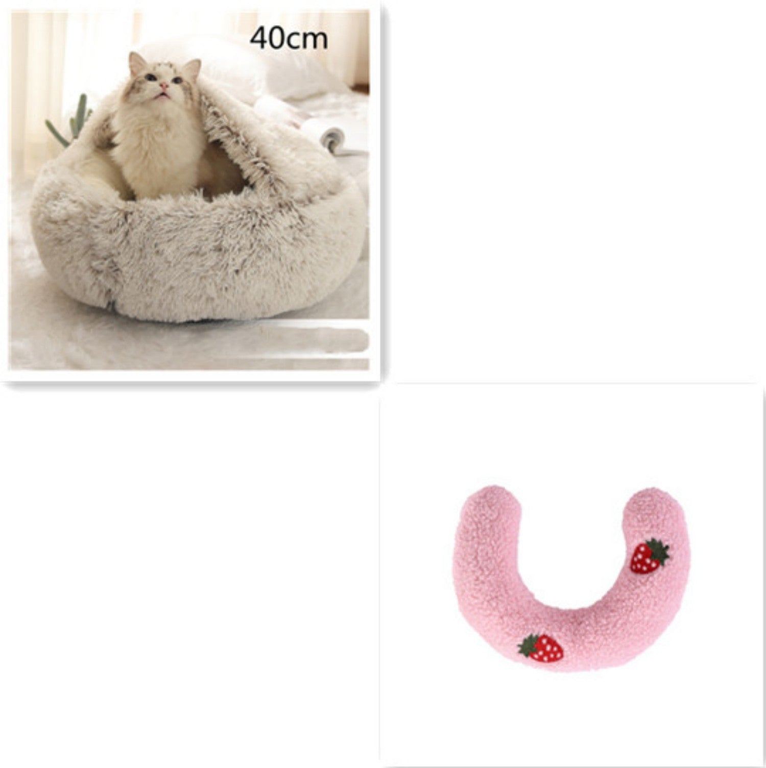 Cozy Cocoon Pet Bed Soft Comfortable Nest
