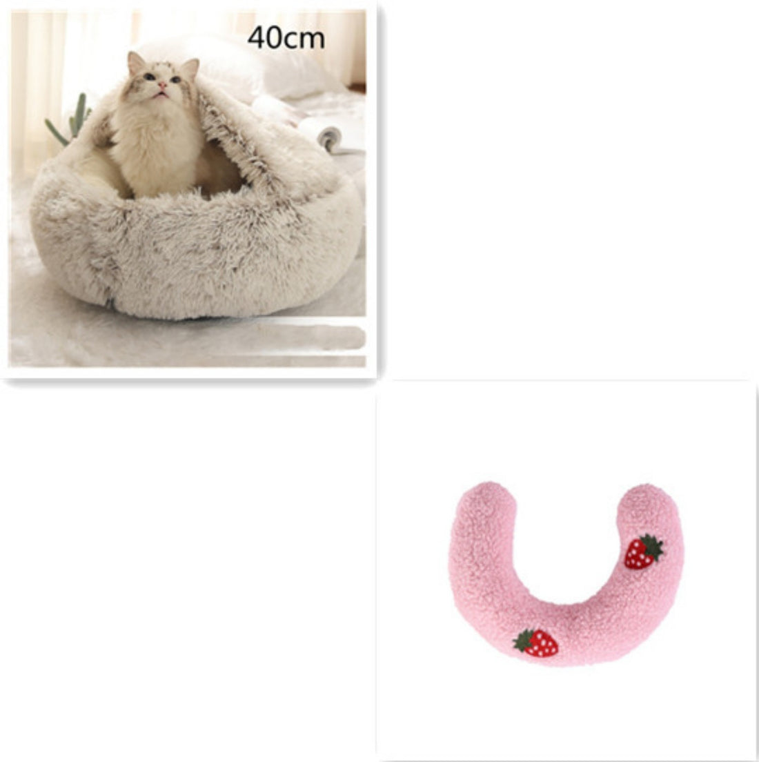 Cozy Cocoon Pet Bed Soft Comfortable Nest
