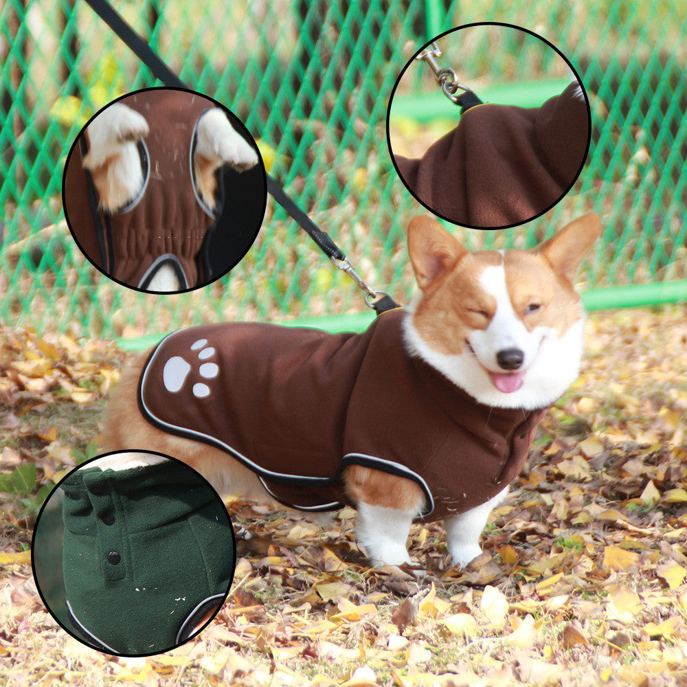 Pet Waterproof Sweater Coat Warm Outdoor Wear