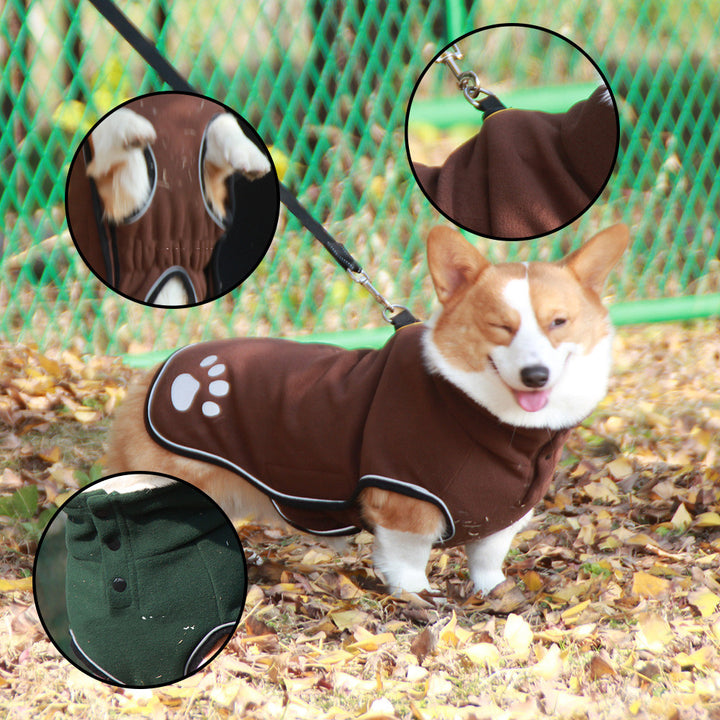 Pet Waterproof Sweater Coat Warm Outdoor Wear