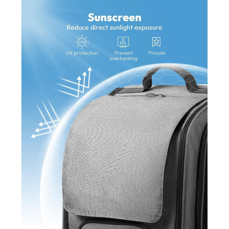 Portable Fashion Pet Aviation Backpack Travel Carrier Bag