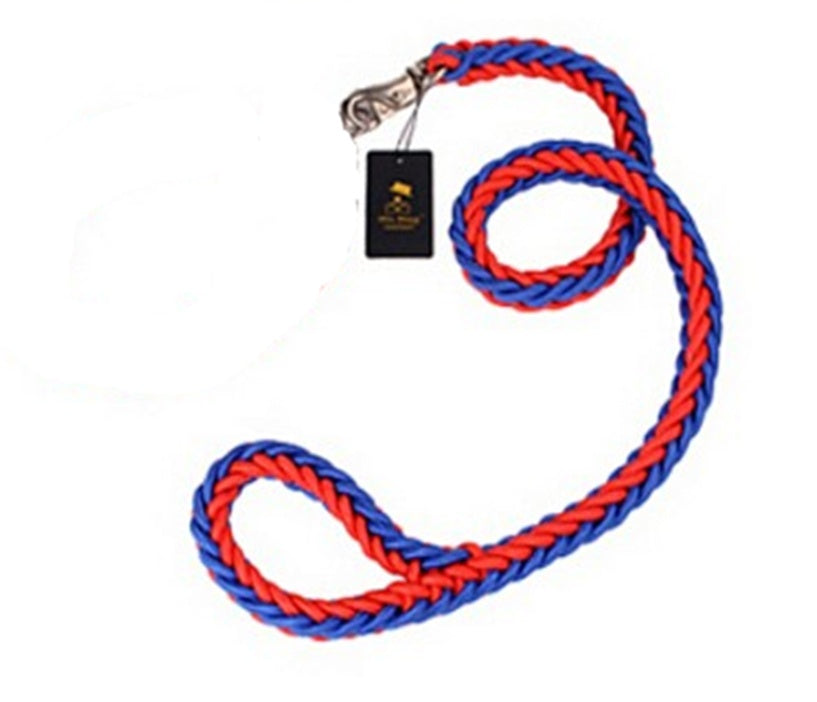 Eight Strand Braided Pet Walking Leash Durable Rope Lead