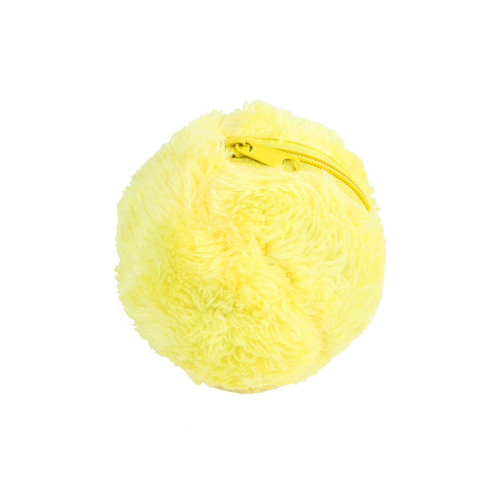 Automatic Magic Rolling Interactive Pet Ball Plush Chew Toy