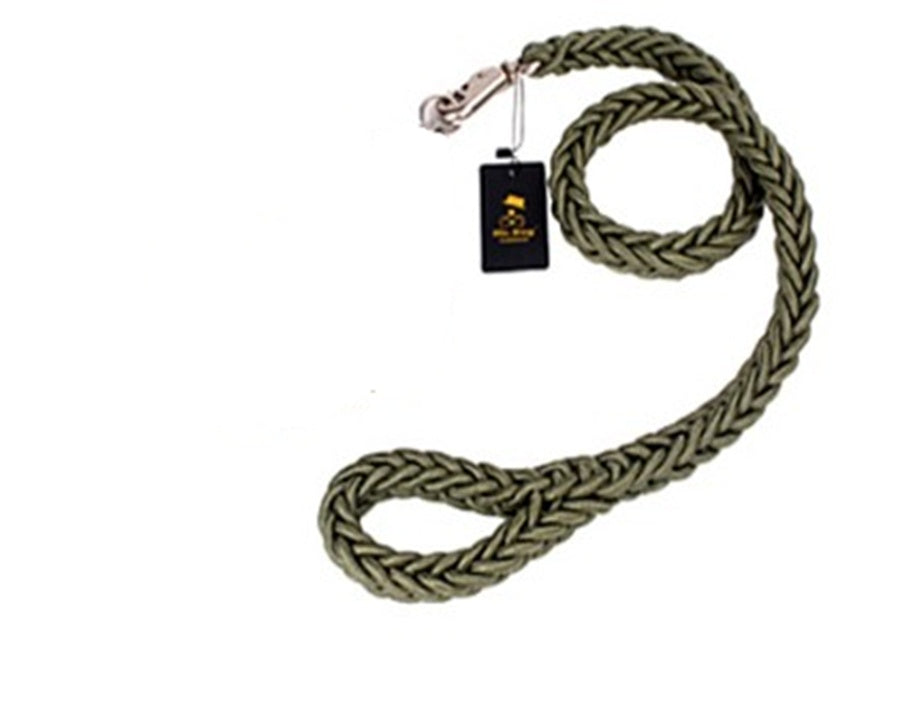 Eight Strand Braided Pet Walking Leash Durable Rope Lead
