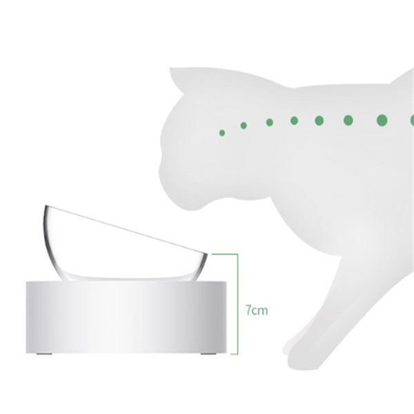 Adjustable Height Pet Feeding Bowl Ergonomic Stand Design