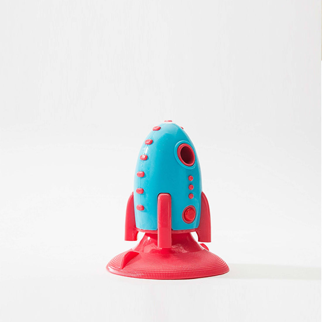 Rocket Shape Pet Toy Food Dispensing Bite Resistant Chew Toy