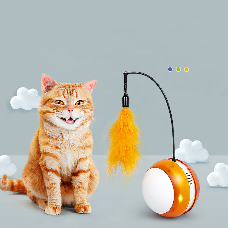 Electric Intelligent Pet Ball Interactive Kitten Toy