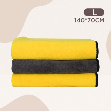 Ultra Absorbent Pet Bath Towel Quick Drying Wrap