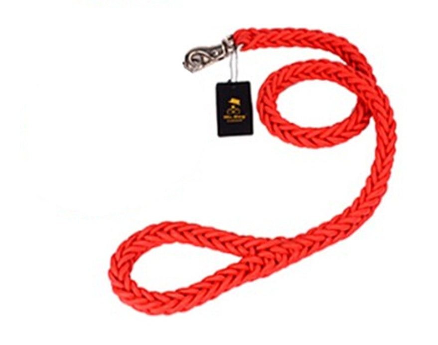 Eight Strand Braided Pet Walking Leash Durable Rope Lead