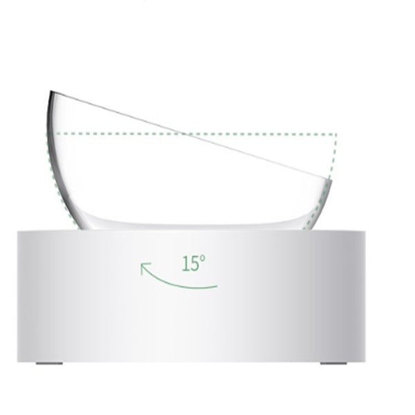 Adjustable Height Pet Feeding Bowl Ergonomic Stand Design