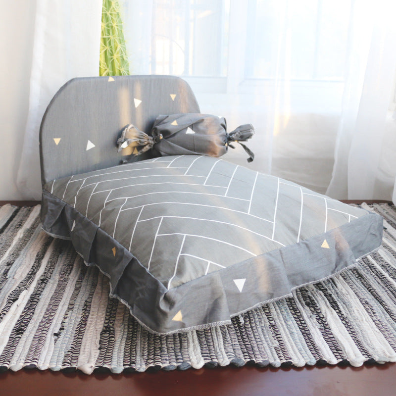 Teddy Soft Small Pet Bed Comfortable Sleeping Nest