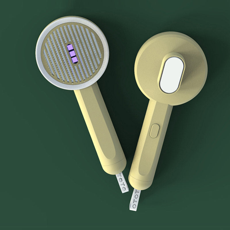 2 In 1 Pet Grooming Comb UVC Detection Hair Removal Brush