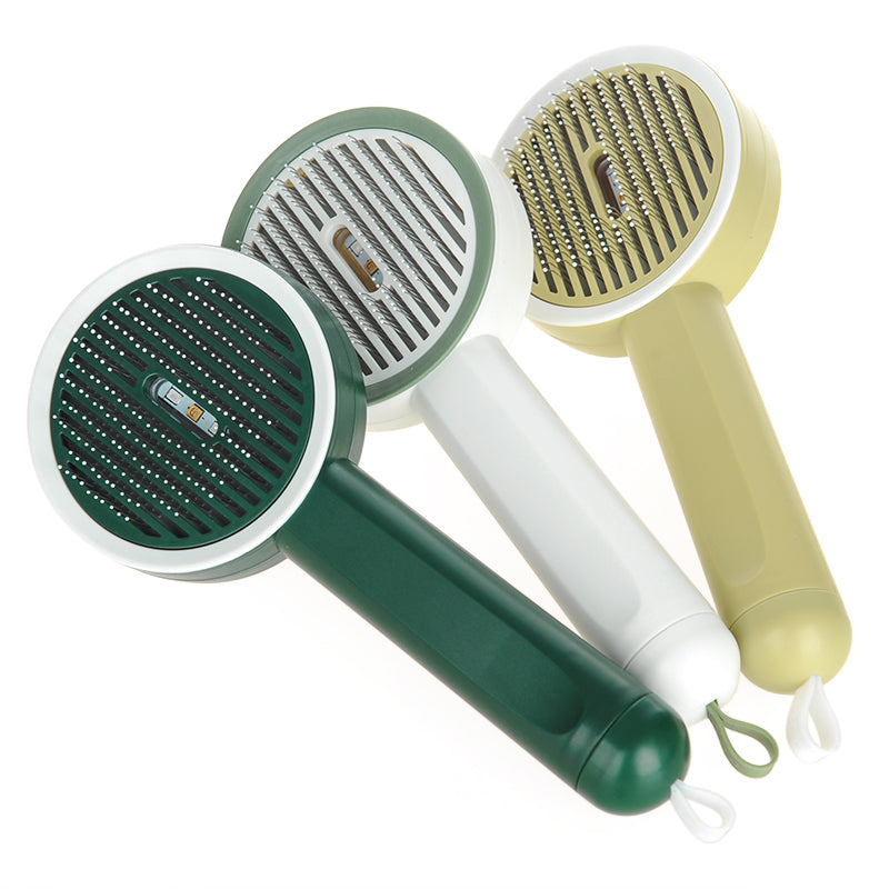 2 In 1 Pet Grooming Comb UVC Detection Hair Removal Brush