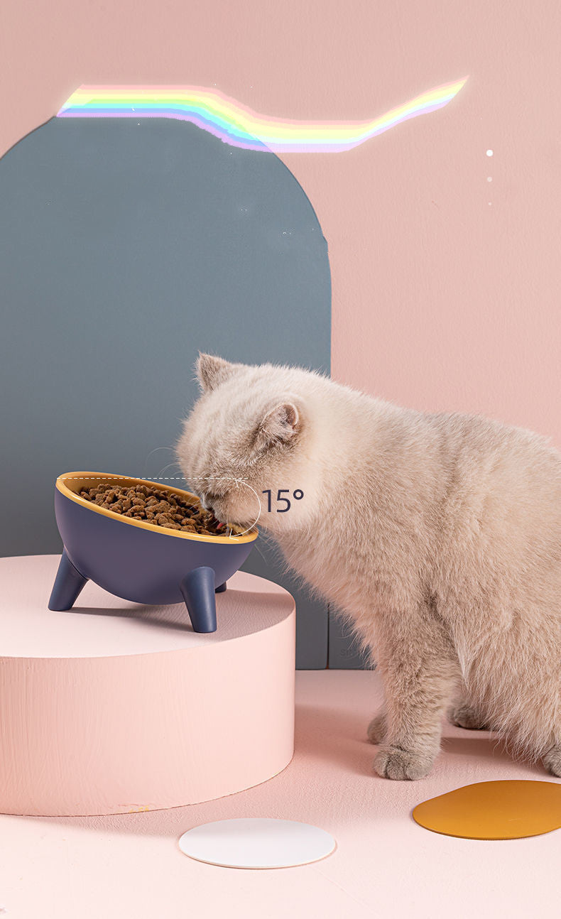 Nordic Pet Feeding Bowl Stand Food Water Feeder Set