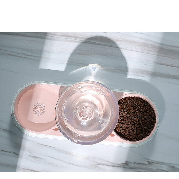 Automatic Plastic Pet Water Feeder Drinking Bowl Dispenser