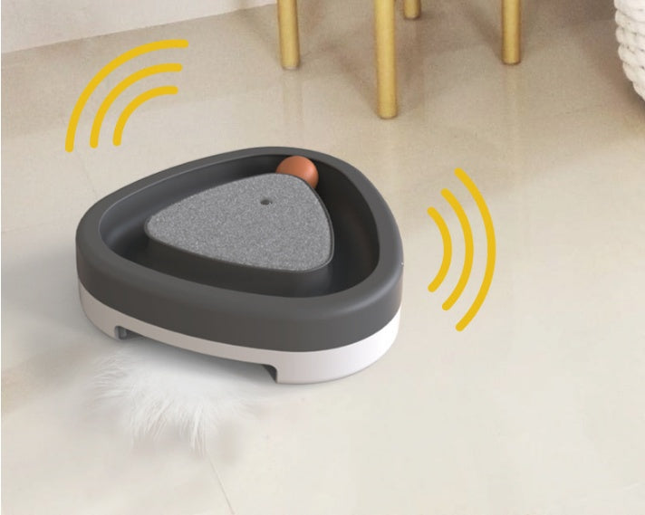 Smart Electric Pet Turntable Scratcher Interactive Self Play Toy