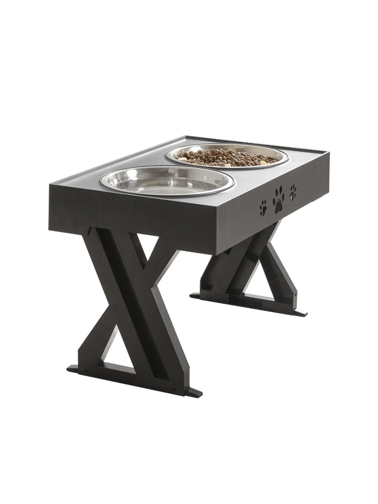 Stainless Steel Folding Pet Bowl Portable Feeder Dish