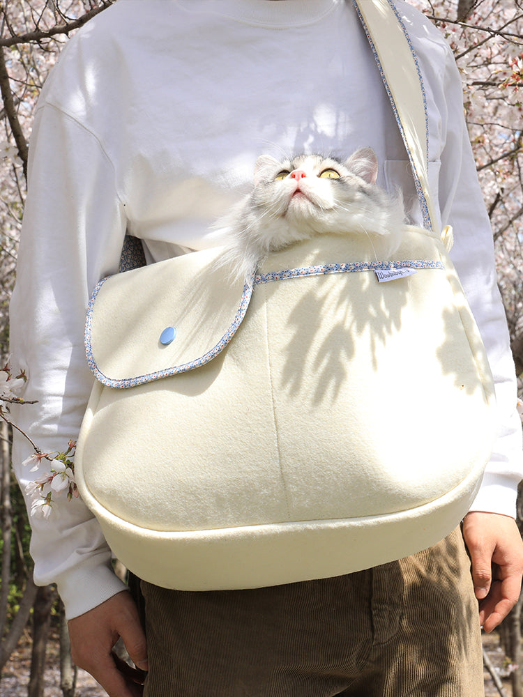 Portable Pet Travel Carrier Bag For Outdoor Use
