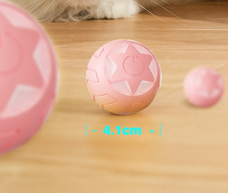 XINGX Rolling Pet Ball Self Moving Bite Resistant Interactive Toy