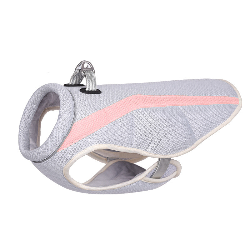 Pet Polyester Cooling Clothing Lightweight Breathable Wear