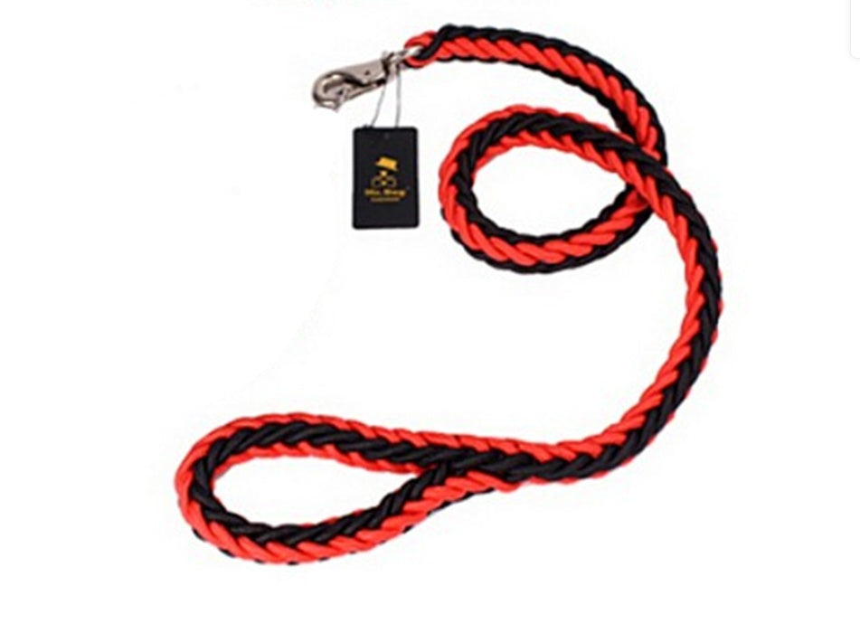 Eight Strand Braided Pet Walking Leash Durable Rope Lead
