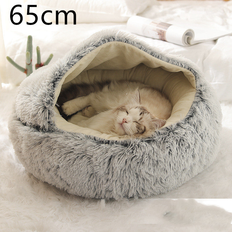 Cozy Cocoon Pet Bed Soft Comfortable Nest