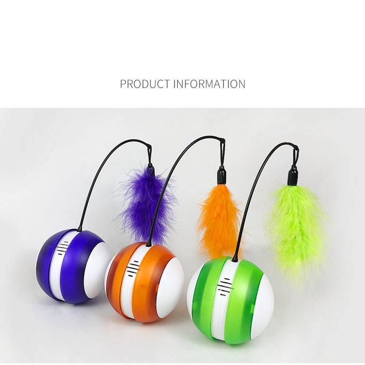 Electric Intelligent Pet Ball Interactive Kitten Toy