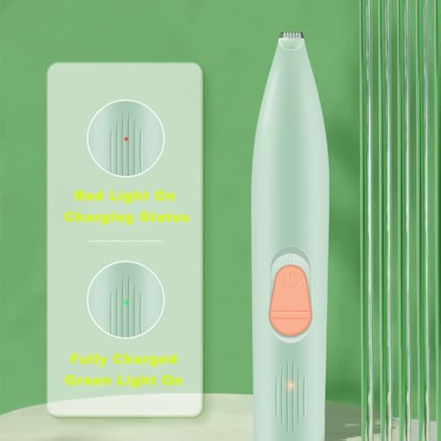 Rechargeable Pet Paw Trimmer Grooming Tool Ergonomic Home Use