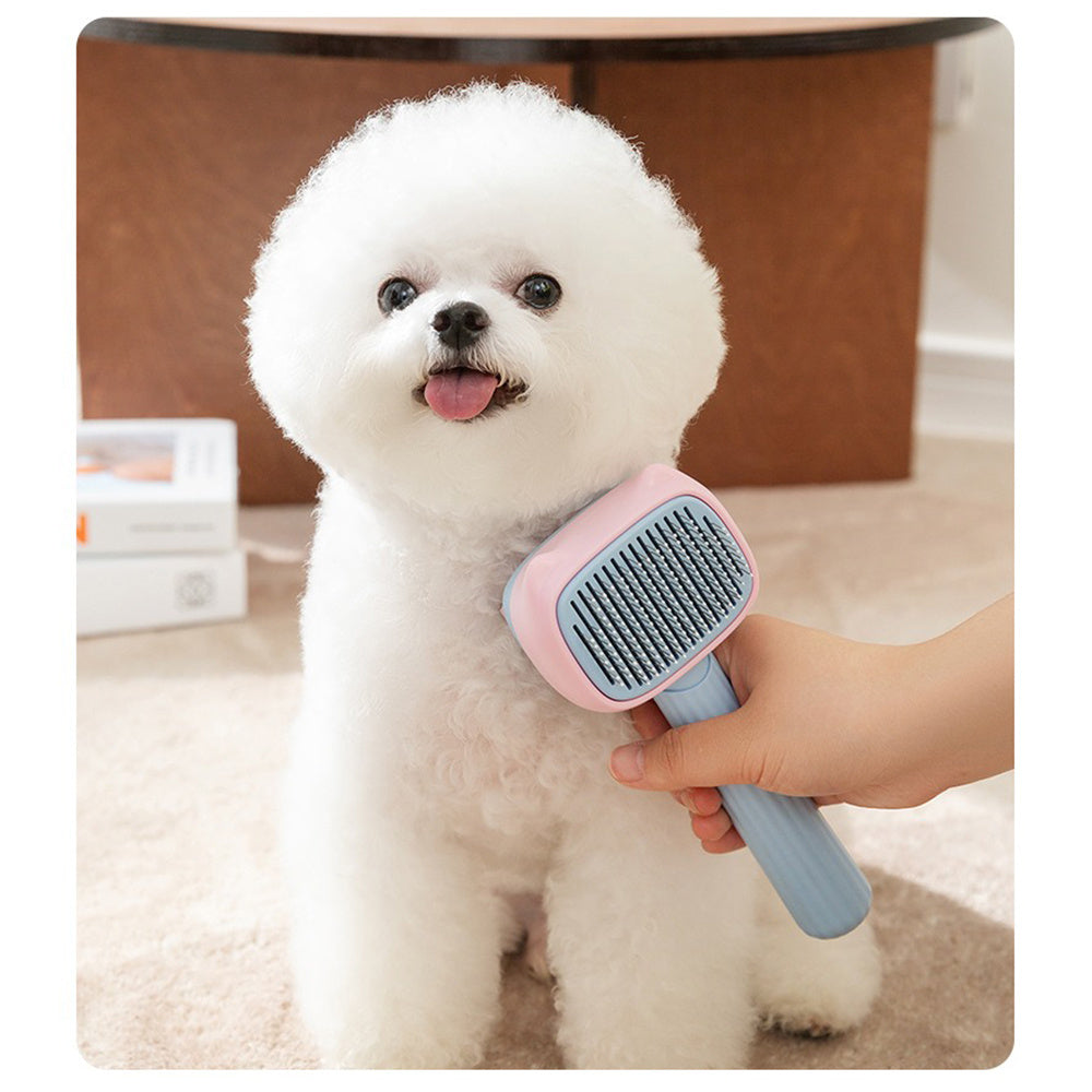 Pet Grooming Deshedding Brush For All Hair Types