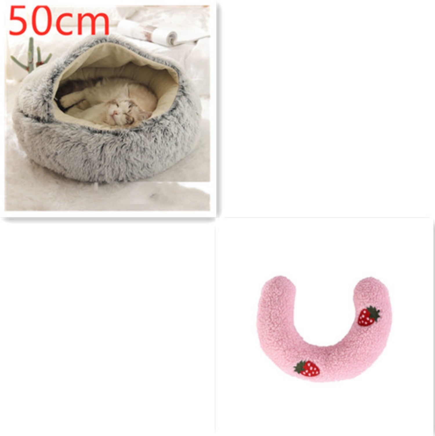 Cozy Cocoon Pet Bed Soft Comfortable Nest