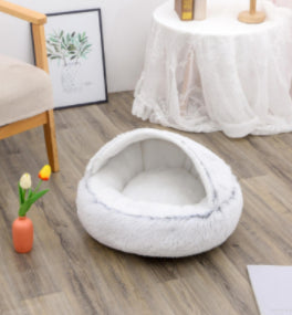 Cozy Cocoon Pet Bed Soft Comfortable Nest