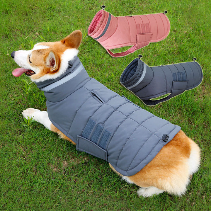 Pet Winter Waterproof Coat Warm Thick Vest Outdoor Wear Jacket