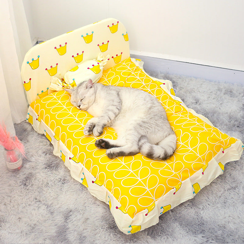 Teddy Soft Small Pet Bed Comfortable Sleeping Nest