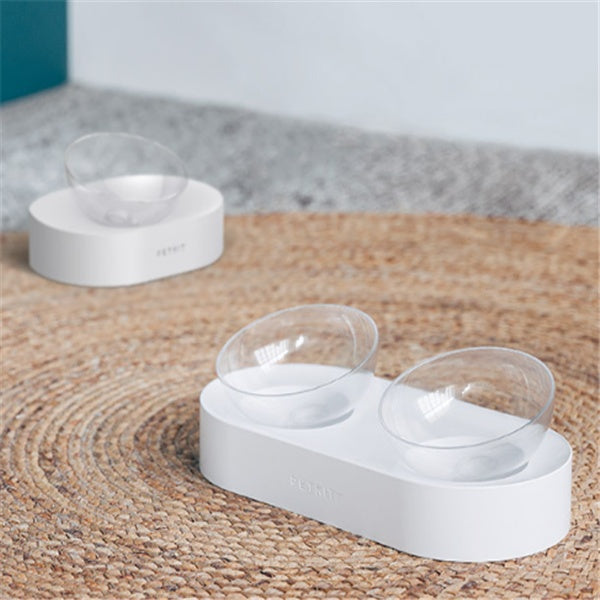 Adjustable Height Pet Feeding Bowl Ergonomic Stand Design