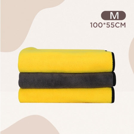 Ultra Absorbent Pet Bath Towel Quick Drying Wrap