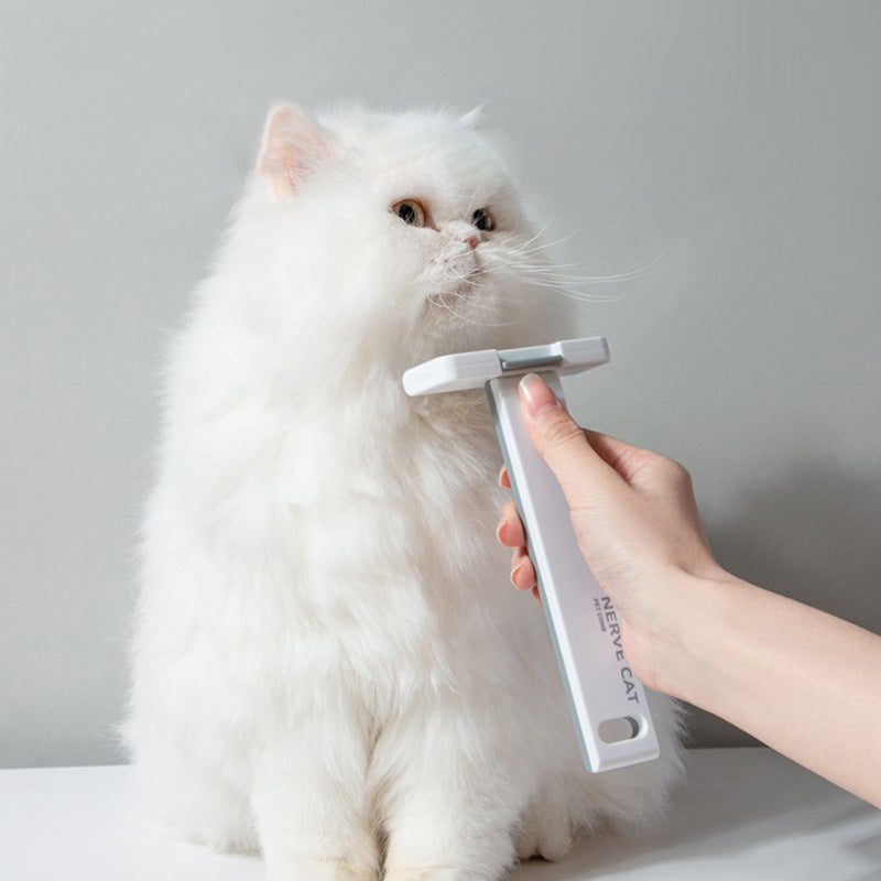 Floating Hair Removal Pet Grooming Brush Tool