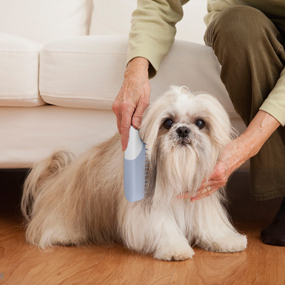 Silicone Pet Massage Grooming Brush Deodorizing Cleaning Comb