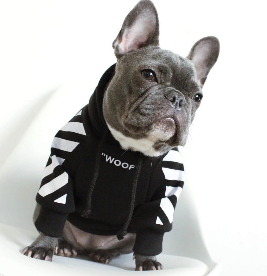 Pet Fashion Striped Sweater Autumn Winter Sports Apparel