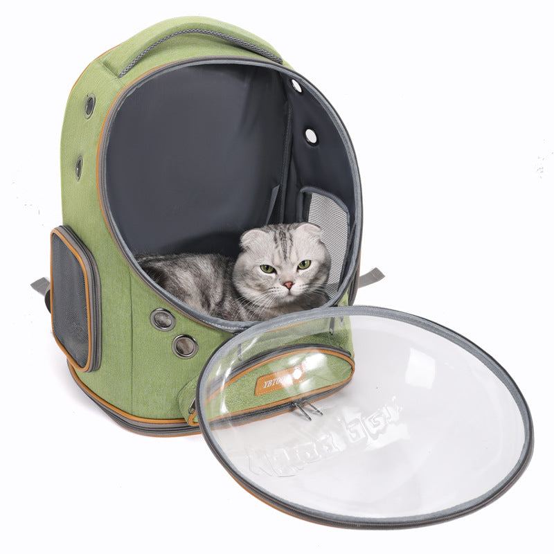Transparent Large Capacity Pet Portable Travel Backpack Bag