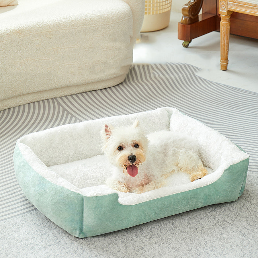 All Season Pet Sofa Bed Warm Comfortable Soft Sleeping Nest