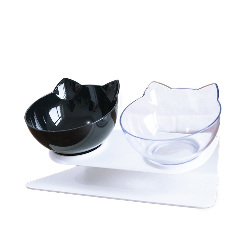 Adjustable Height Pet Feeding Bowl Ergonomic Stand Design