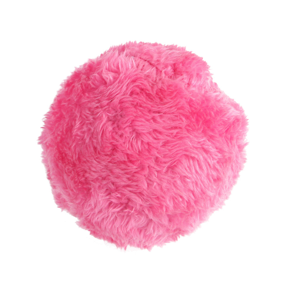 Automatic Magic Rolling Interactive Pet Ball Plush Chew Toy