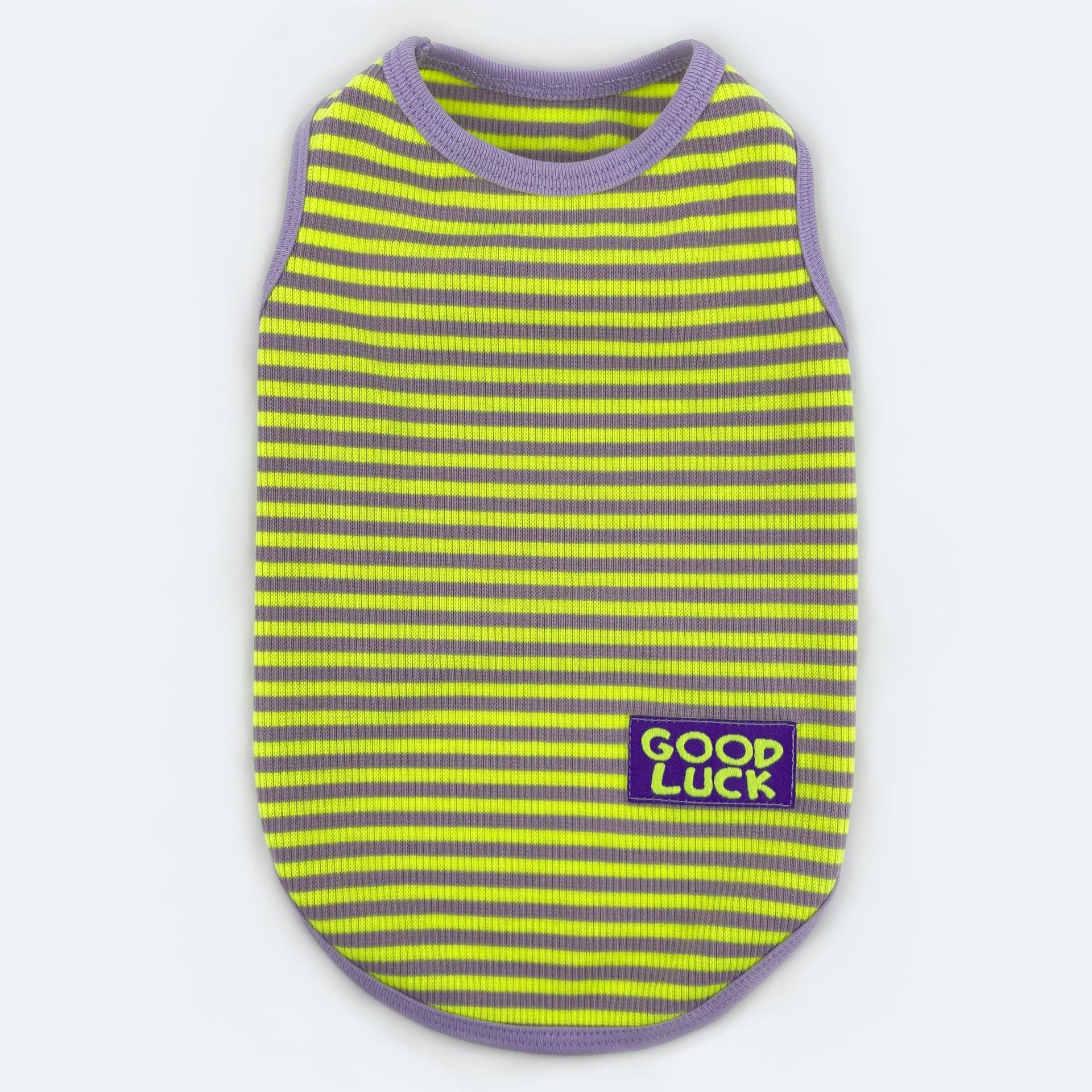 Pet Striped Vest Breathable Cool Summer Clothing Wear