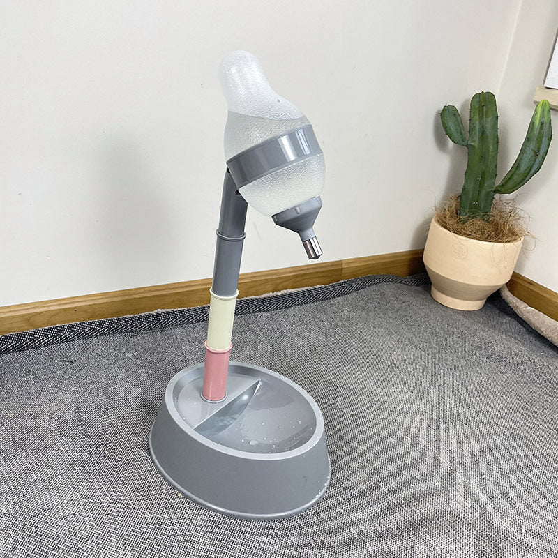 Automatic Adjustable Height Pet Water Dispenser Fountain Feeder Bowl