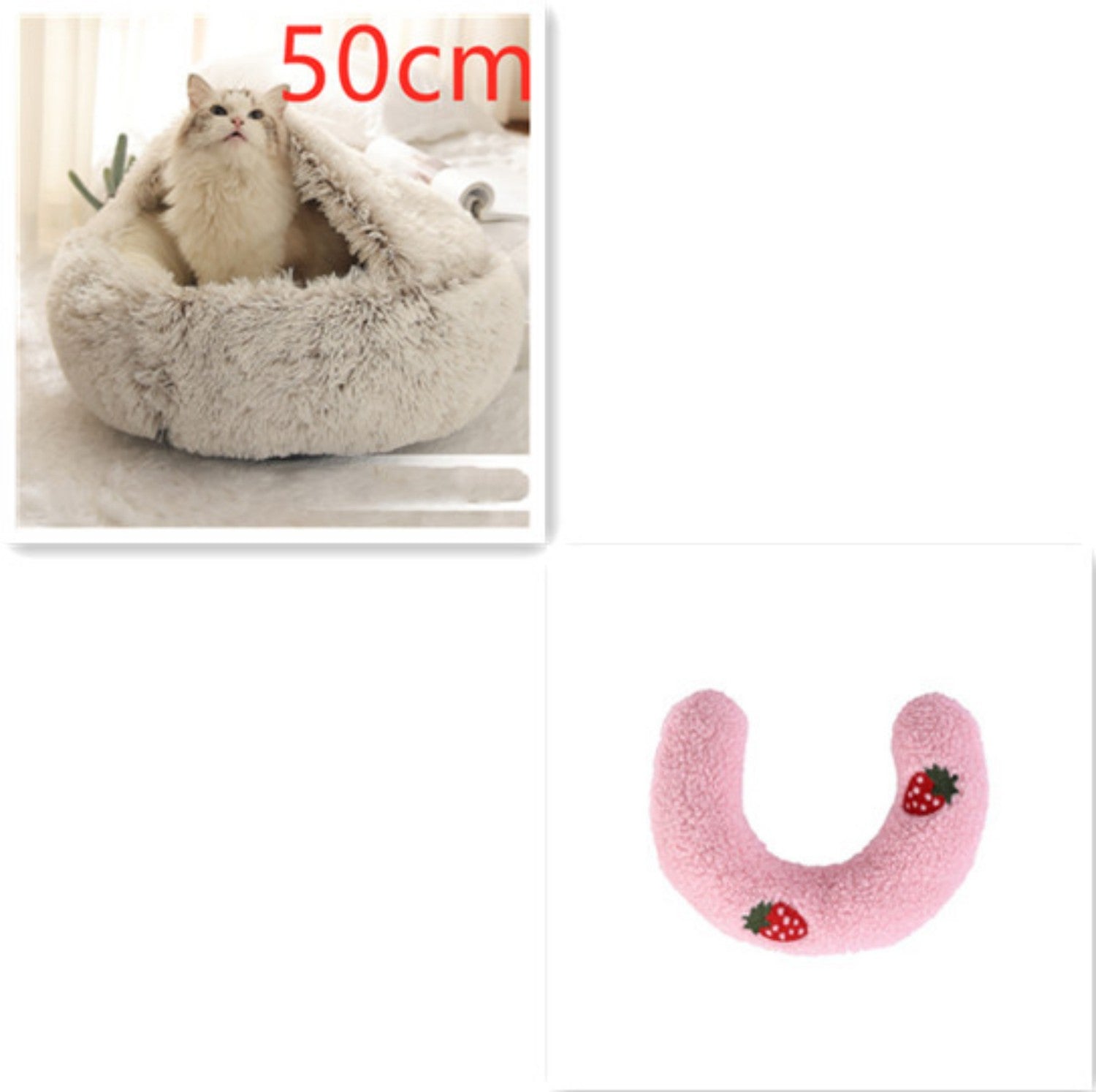 Cozy Cocoon Pet Bed Soft Comfortable Nest