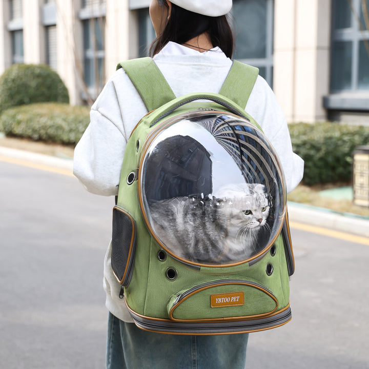 Transparent Large Capacity Pet Portable Travel Backpack Bag